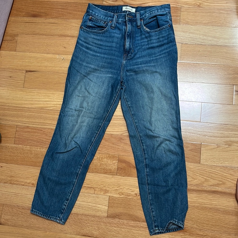 Madewell Mom Jean, size 27